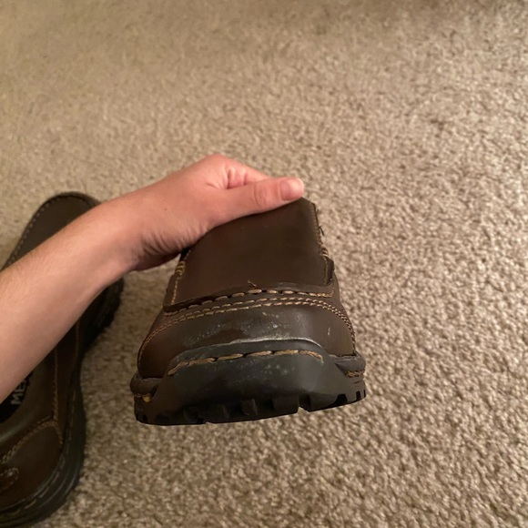 Authentic St.JOHN’S BAY Men’s Brown Memory Foam Slip on Shoes size 8.5M with box - Picture 6 of 10